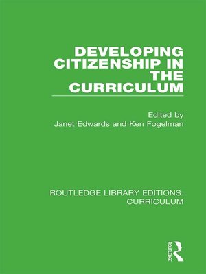 cover image of Developing Citizenship in the Curriculum